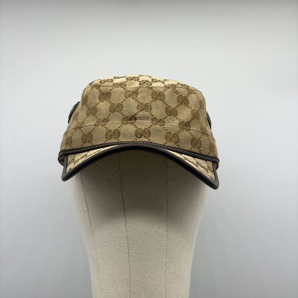 Gucci Military Canvas Cap Hat